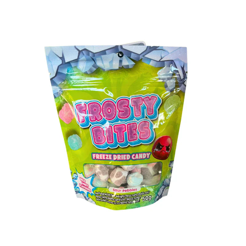Frosty Bites Freezed Dried Candy Sour Pebbles 50g