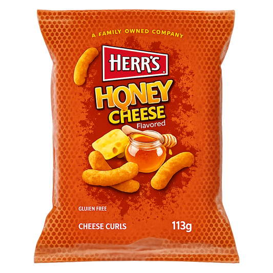 Herr's Honey Cheese Puffs 113g