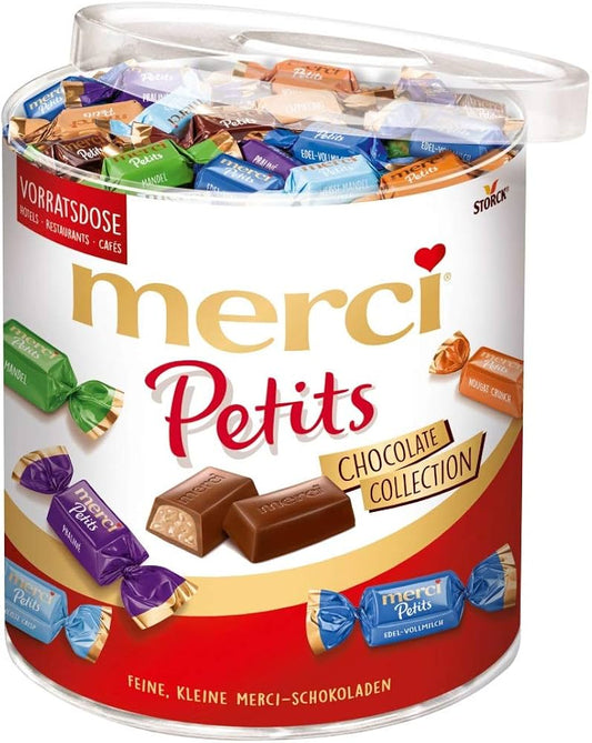 Merci Petits Pralinen Runddose 1000g
