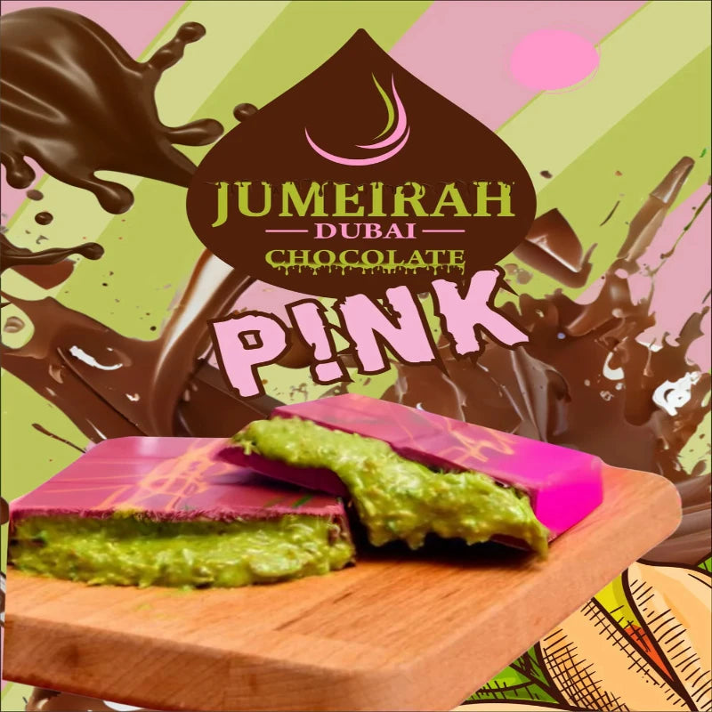 Jumeirah Dubai Style Chocolate Pink 75g