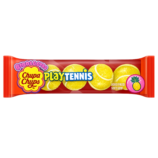 Chupa Chups Play Tennis Pineapple Flavour 21g