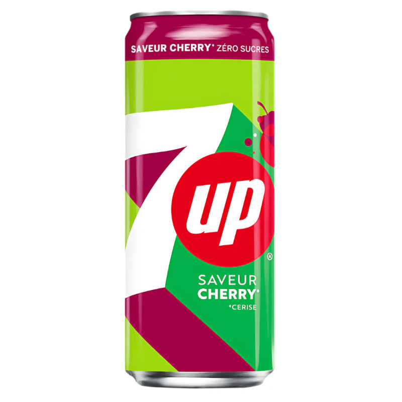 7up Cherry Slim 330ml