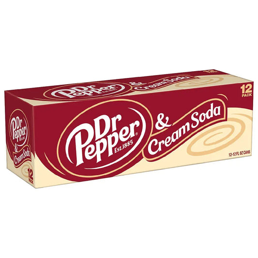 Dr Pepper Cream Soda USA 355ml (10395812593998)