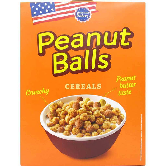 American Bakery Cereals Peanut Balls Cereals 165g