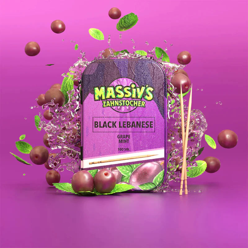 Massiv's Zahnstocher - Black Lebanese (10497079148878)