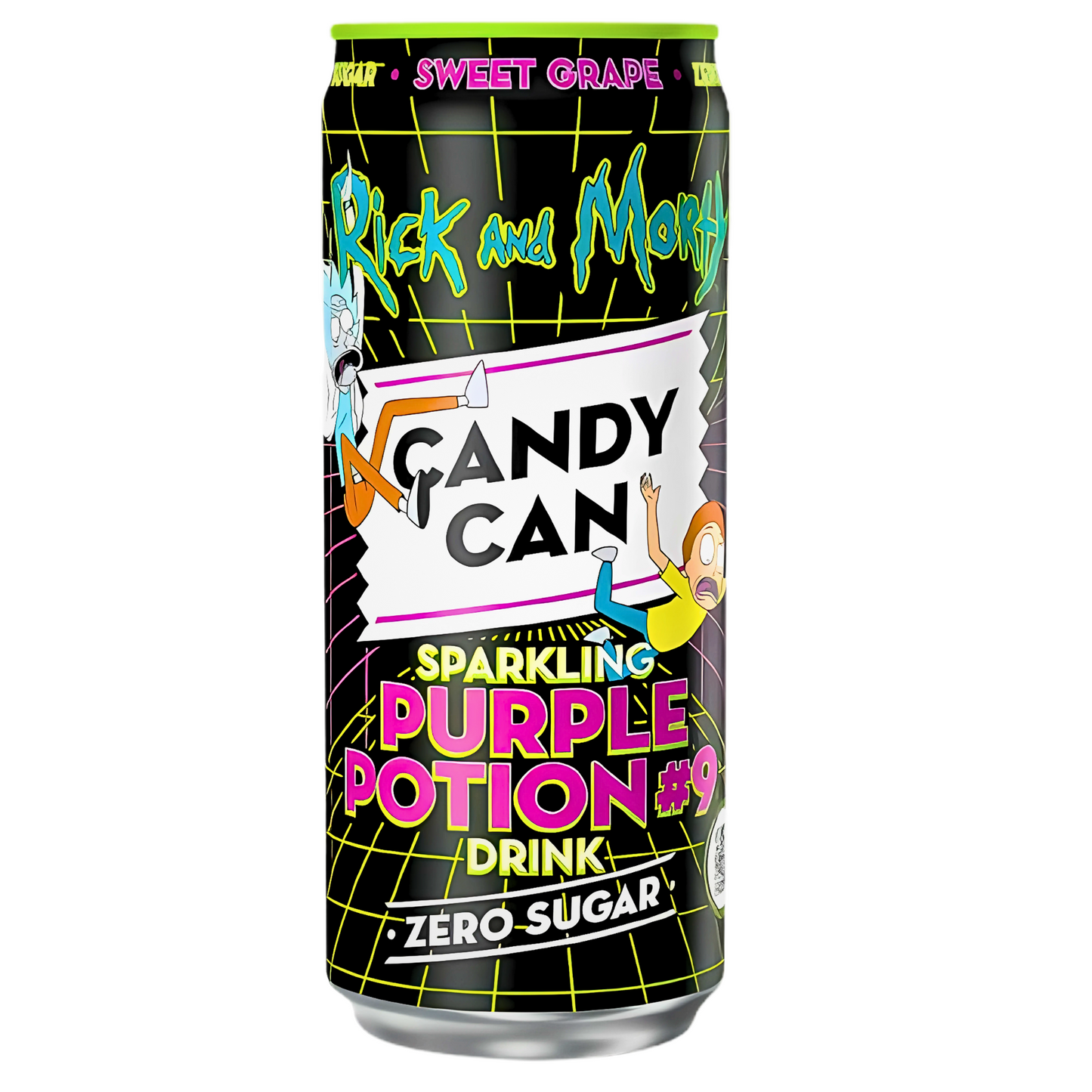 Candy Can Ricky & Morty Sweet Grape Flavour 330ml