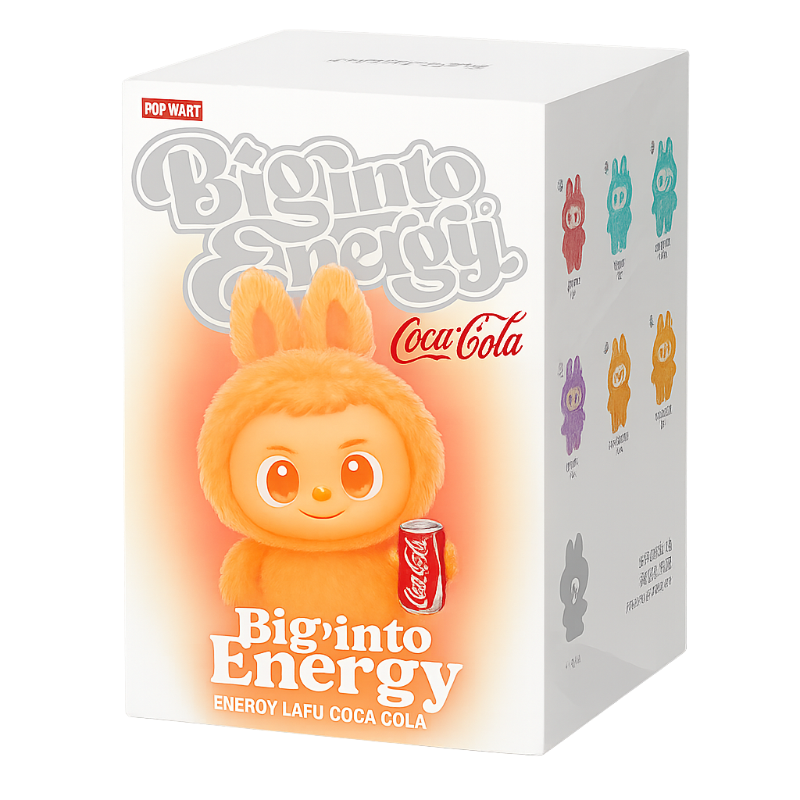 The Big into Energy Lafufu Coca Cola Monsters Edition Mystery Box