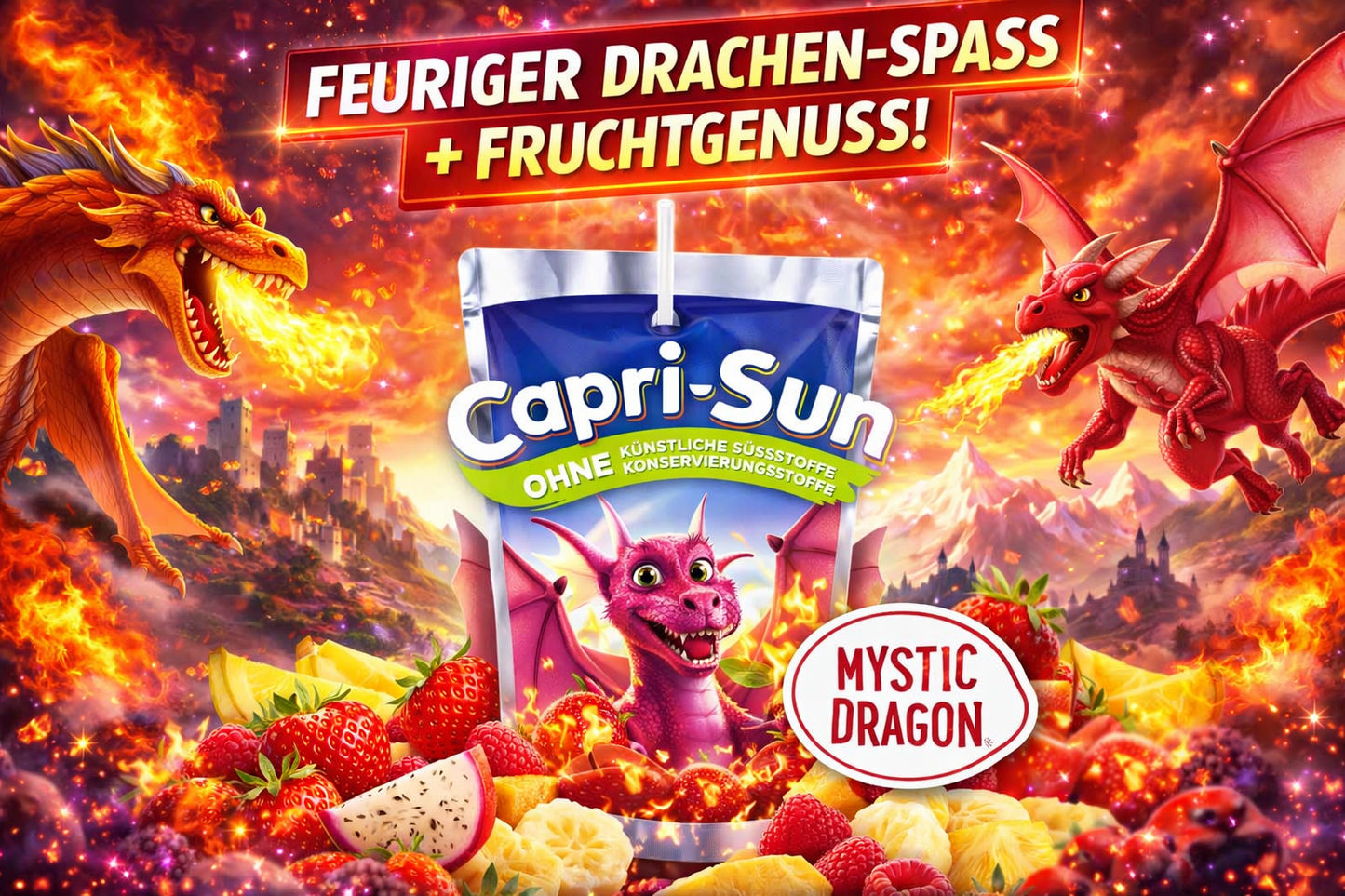 10 x Capri Mystic Dragon 200ml