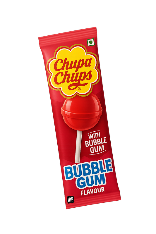 Chupa Chups Gum Filled Lollipop Cherry Flavour 11g
