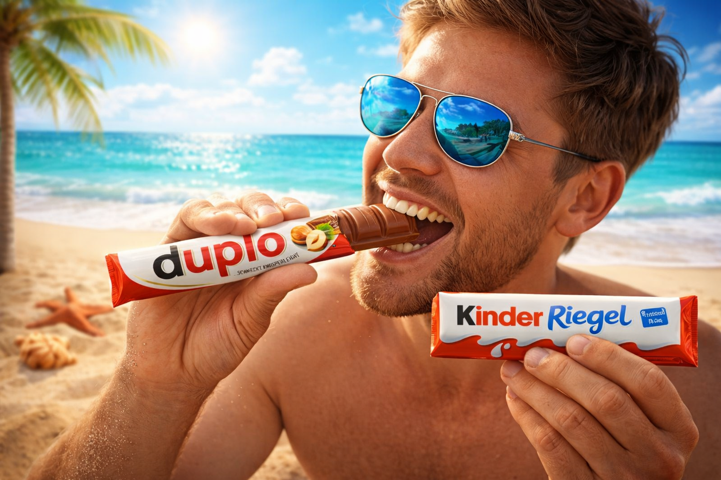 Ferrero Duplo Schokoriegel 40er (Inhalt: 40Stk) und Kinder - Schokoriegel 36 (Inhalt: 36Stk)