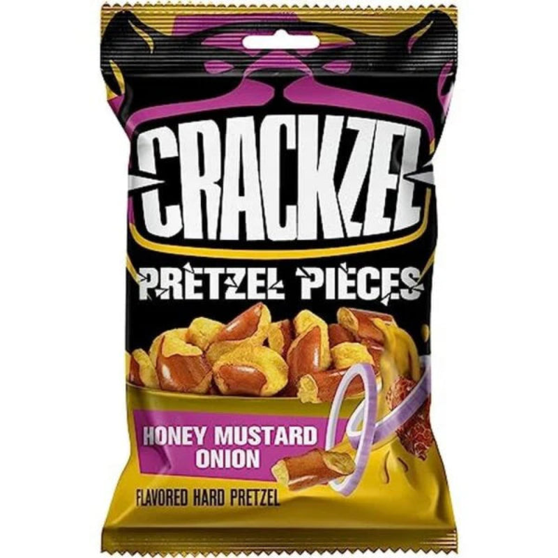Crackzel Pretzel Pieces Honey Mustard Onion 85g Verpackung knusprige Brezelstücke Snack
Crackzel Pretzel Pieces Honey Mustard Onion Pretzel Bites mit Honig Senf Zwiebel Geschmack
Crackzel Pretzel Pieces Honey Mustard Onion 85g amerikanischer Pretzel Snack süß würzig
Crackzel Honey Mustard Onion Pretzel Pieces knusprige Brezelstücke mit Senf und Honig
Crackzel Pretzel Pieces Honey Mustard Onion Packung salziger Snack mit Honey Mustard Geschmack