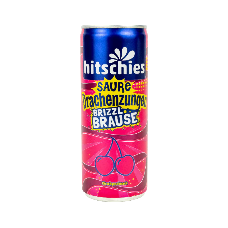 Hitschies Saure Drachenzungen Brizzl Brause Kirsche 250ml (10486888595790)