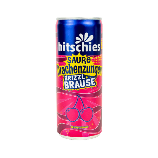 Hitschies Saure Drachenzungen Brizzl Brause Kirsche 250ml (10486888595790)