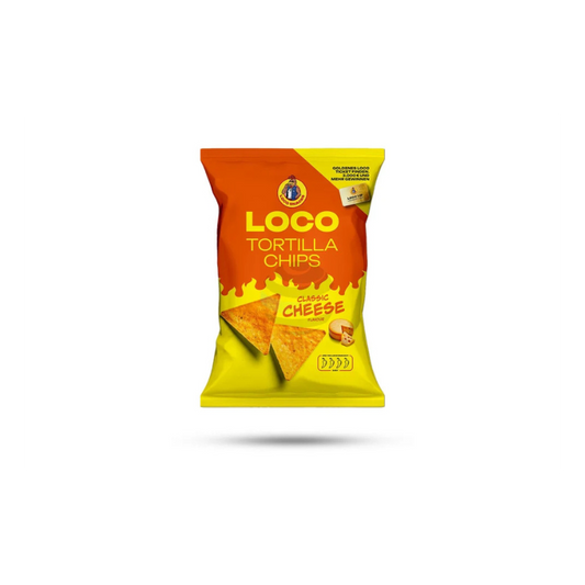 Loco Tortilla Chips - Classic Cheese 100g (10440991080782)