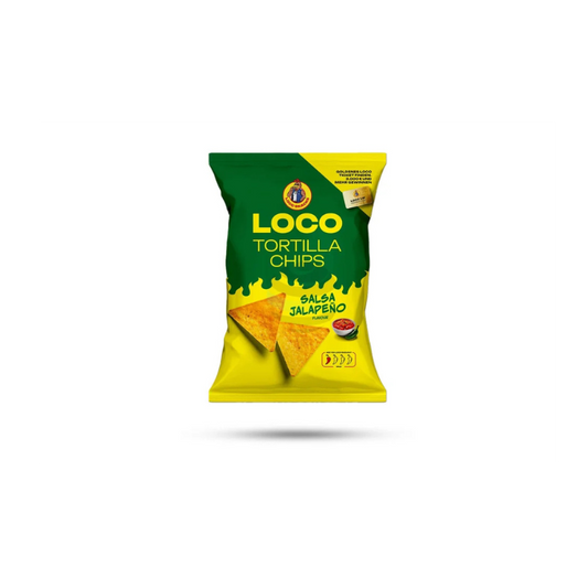 Loco Tortilla Chips - Salsa Jalapeno 100g (10440993407310)