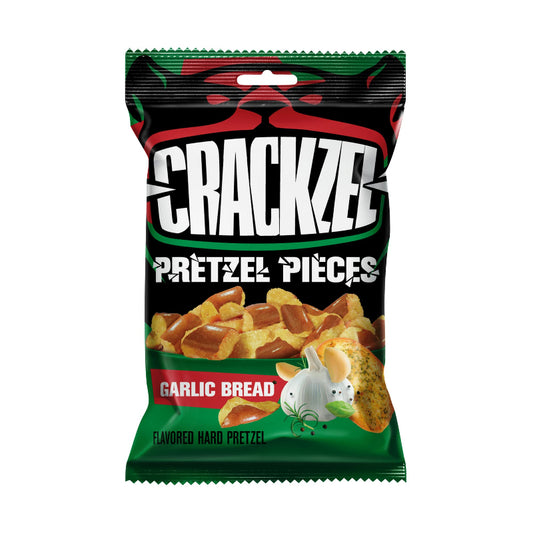 Crackzel Pretzel Pieces Garlic Bread 85g Verpackung knusprige Brezelstücke mit Knoblauchbrot Geschmack
Crackzel Pretzel Pieces Garlic Bread Snack Pretzel Bites mit würzigem Garlic Bread Aroma
Crackzel Pretzel Pieces Garlic Bread 85g salziger Snack aus gebackenen Brezelstücken
Crackzel Garlic Bread Pretzel Pieces knusprige Brezel Snacks mit Knoblauch Geschmack
Crackzel Pretzel Pieces Garlic Bread Packung amerikanischer Pretzel Snack 85g