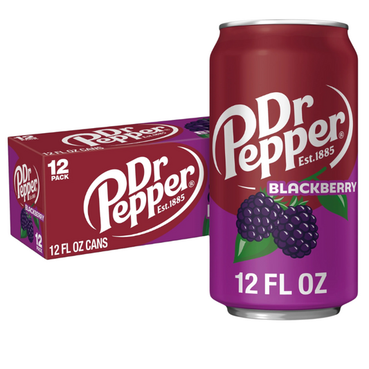 Dr Pepper Black Berry Soda 355ml