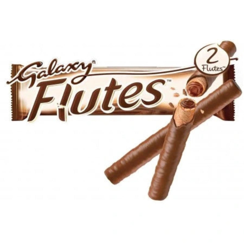 Galaxy 2x Flutes Schoko Cream 22,5g MHD: 15.06.2025