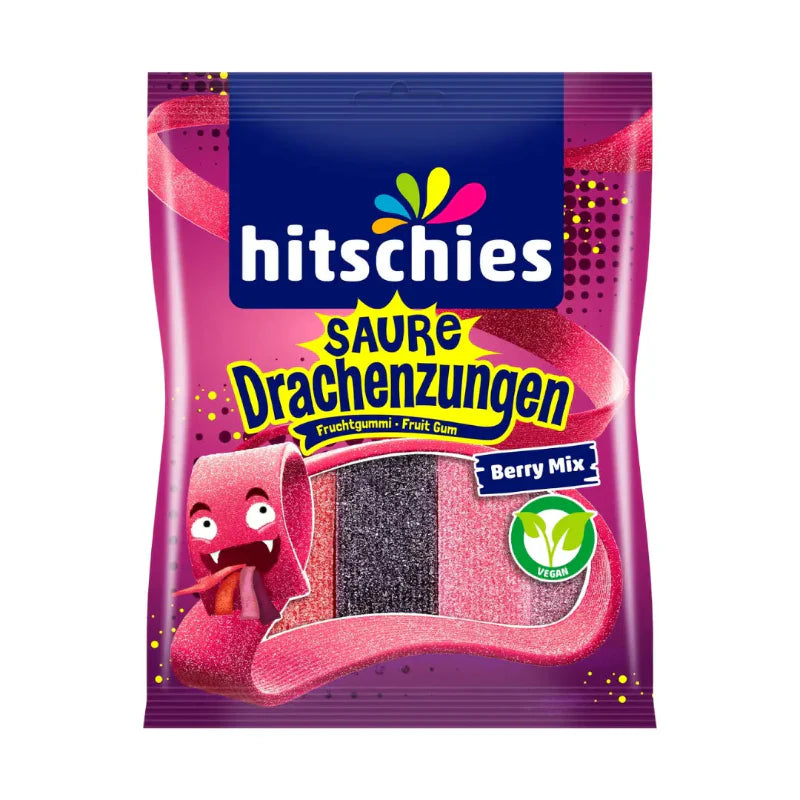 Hitschies Saure Drachenzungen Berry Mix 125g (10486989291854)