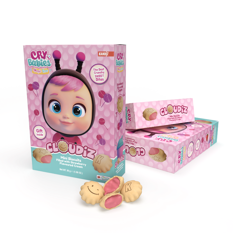 Cloudiz Strawberry Cry Babies 30g (9637485674762)