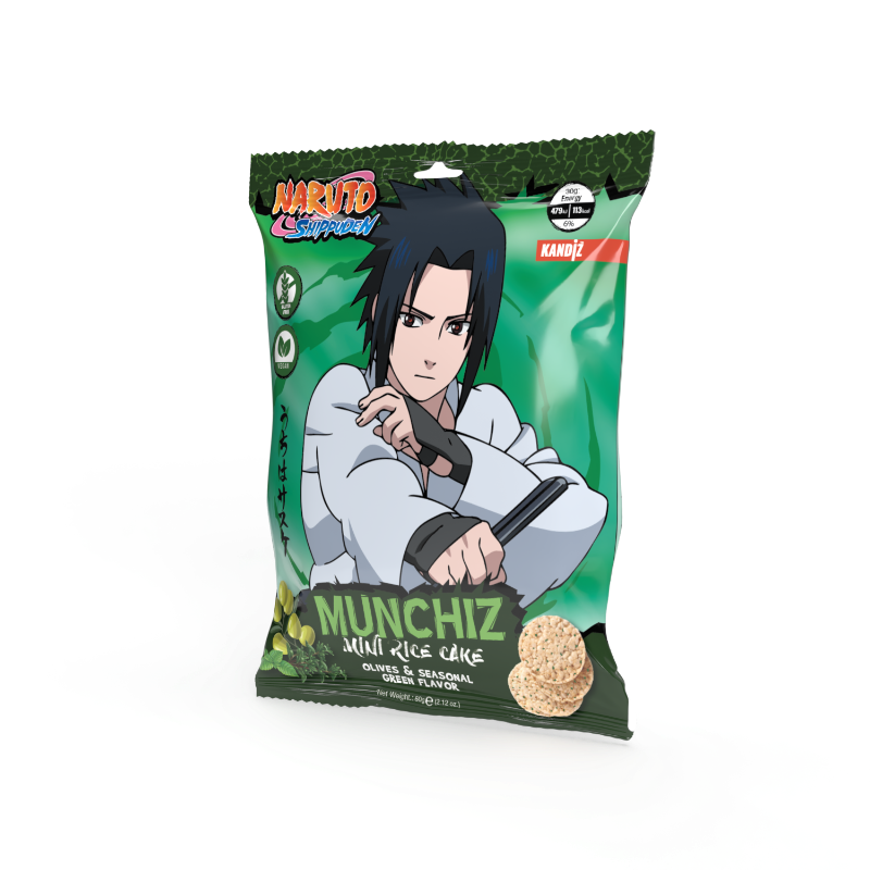 Munchiz Mini Rice Cake Olive 60g (9637487542538)