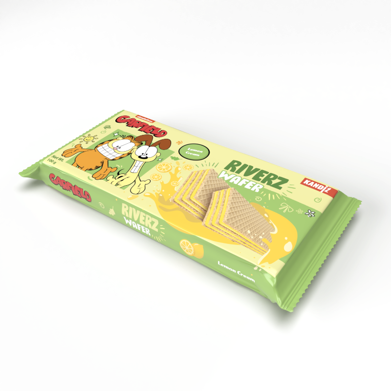 Riverz Wafer Lemon Garfield 100g (9637481382154)