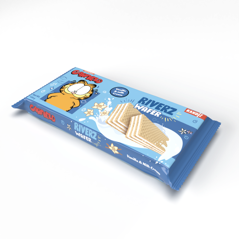 Riverz Wafer Vanilla Garfield 100g (9637480825098)