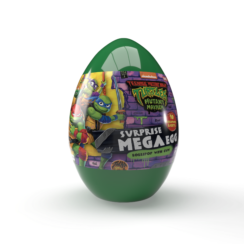 Nickelodeon Teenage Mutant Ninja Turtles Mutant Mayhem Surprise Mega Egg (9647591588106)