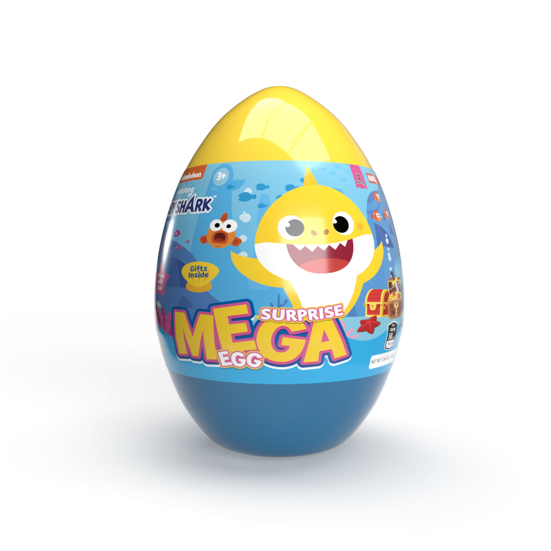 Nickelodeon Baby Shark Surprise Mega Egg KKB Sweets And More
