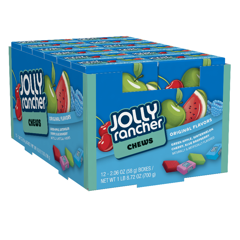 Jolly Rancher Fruit Chews Box 58g