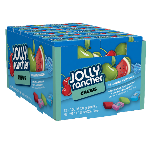 Jolly Rancher Fruit Chews Box 58g