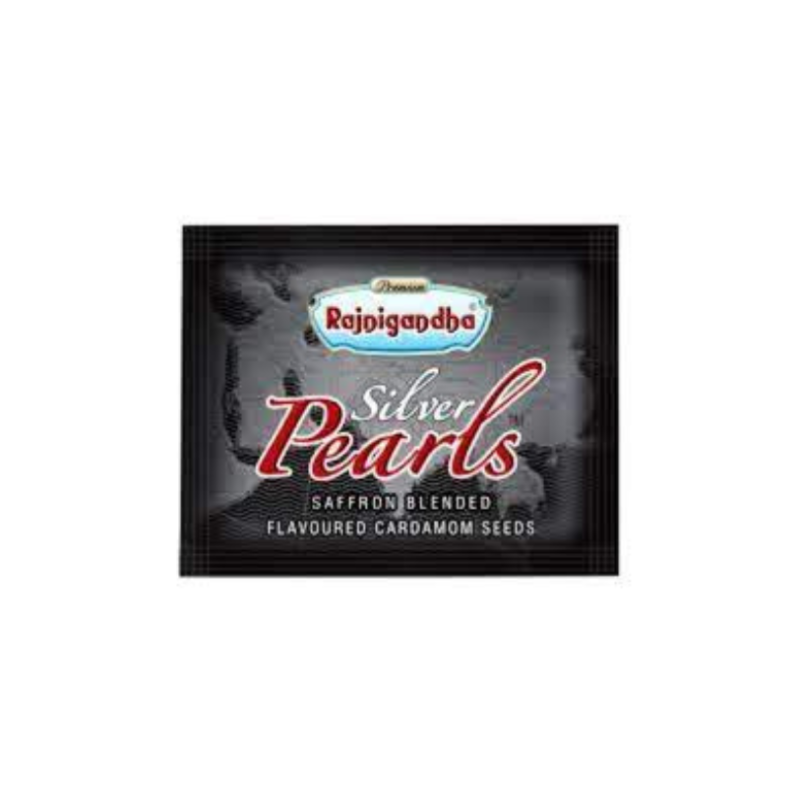 Rajnigandha Silver Pearls Saffron Mouth Freshener 1.5g