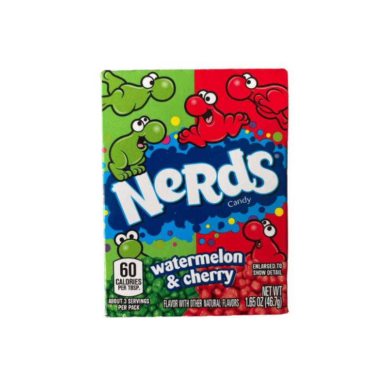 Nerds Watermeloen Kers 47g