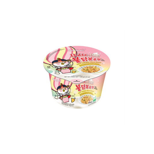 Samyang Buldak Ramen Bowl Hot Chicken Cream Carbonara 120g