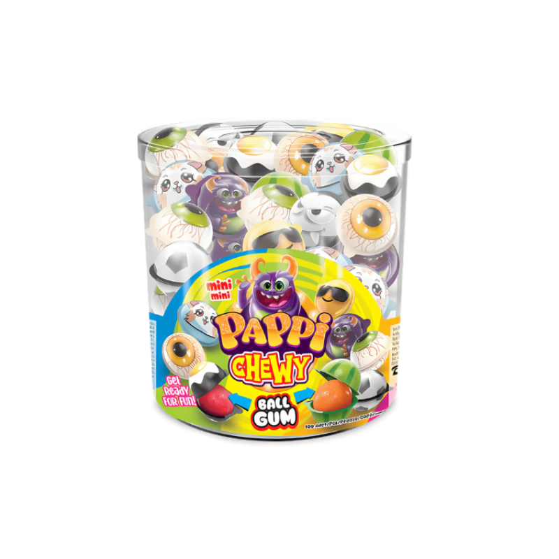Pappi Chewy Ball Gum 3g