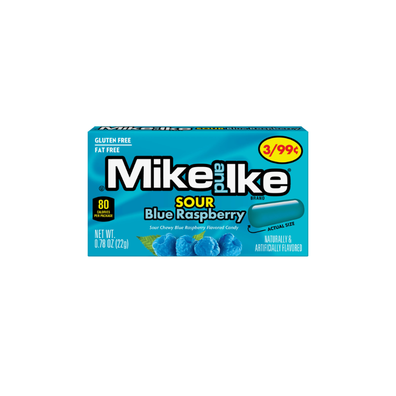 Mike & Ike Sour Blueberry 22g