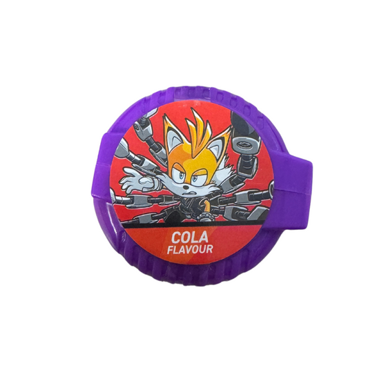 Sonic Gum Roll Cola Chewing Gum With Sticker 15g