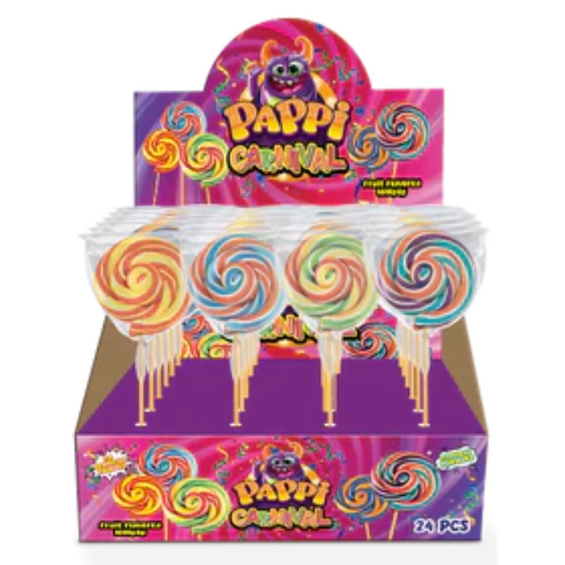 Pappi Carnival Candy Lollipop 30g 1 Stk (9675597086986)