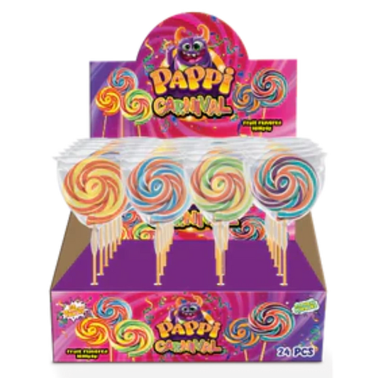 Pappi Carnival Candy Lollipop 30g 1 Stk (9675597086986)