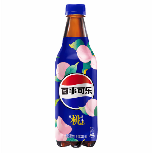 Pepsi White Peach Oolong Chinese 500ml