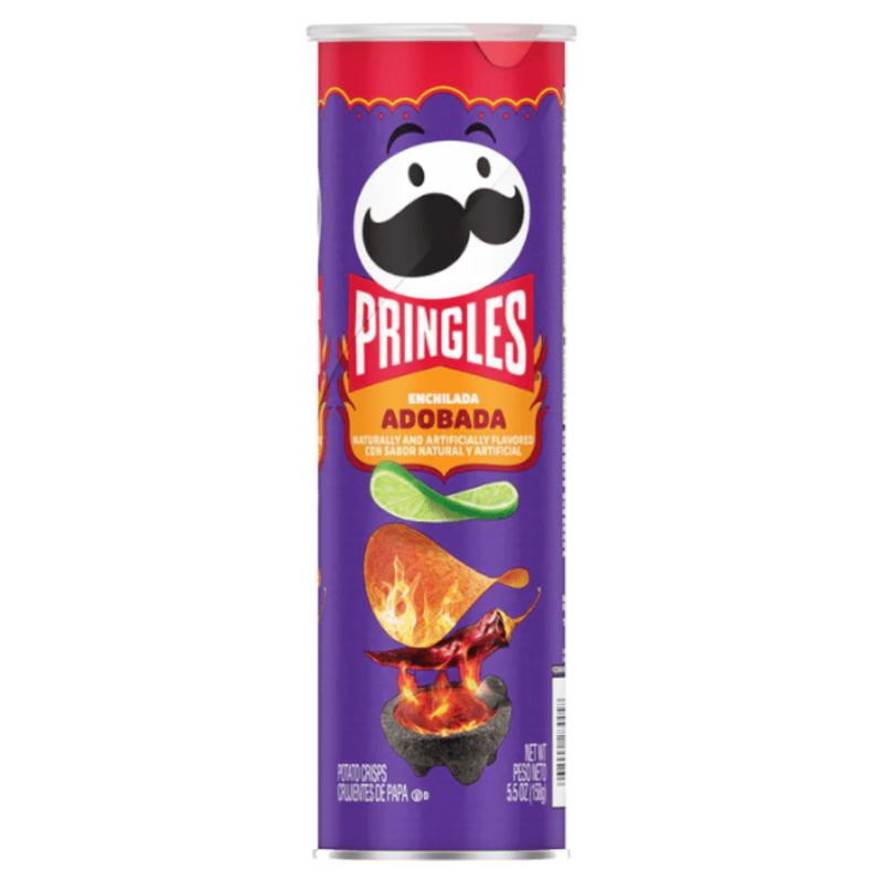 Pringles Enchilada Adobada USA 158g Dose
Pringles Enchilada Adobada würzige US Chips
Pringles Enchilada Adobada amerikanische Chips Dose
Pringles Enchilada Adobada 158g Snack USA
Pringles Enchilada Adobada Chips Verpackung Vorderseite
