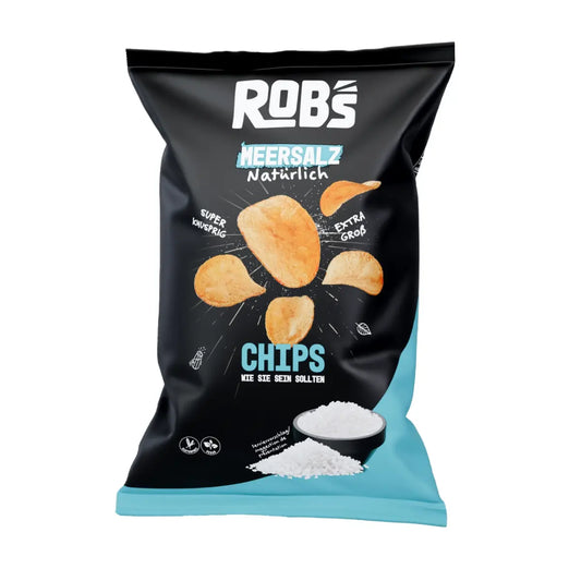 ROB’s Chips Kesselchips Meersalz 45g (10630947078478)