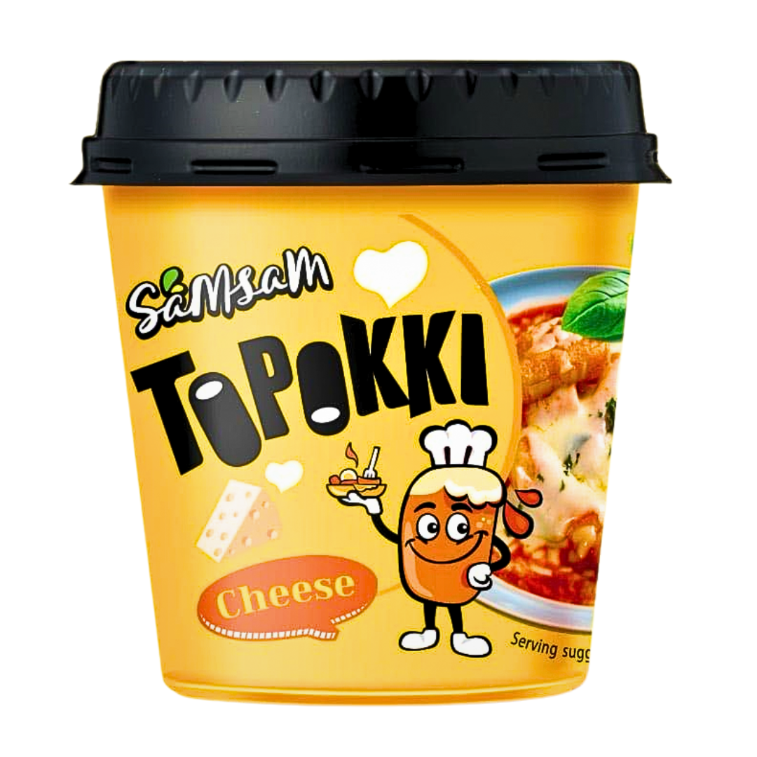 Samsam Topokki Cups Korea Cheese Flavour 120g (10395864138062)