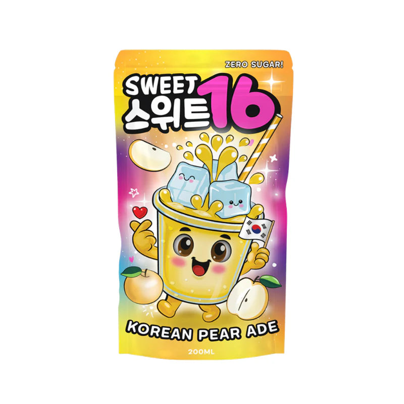 Sweet16 Korean Pear Ade (Zero Sugar) 200ml
