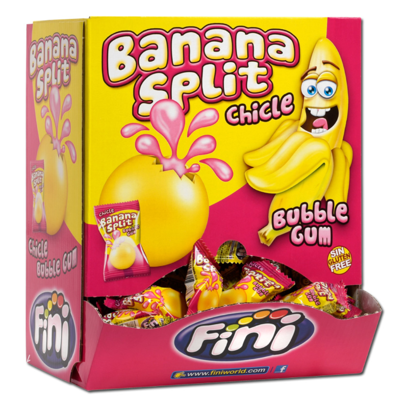 Fini Banana Split Bubblegum 5g (1Stk)