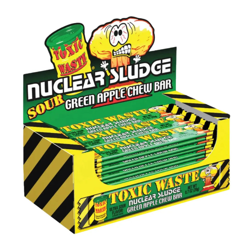 Toxic Waste Nuclear Sludge Chew Bar Apple 20g