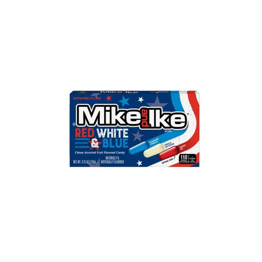 Mike & Ike Red White and Blue 120g (10265086951758)