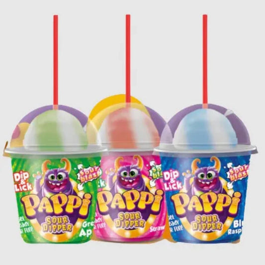 Pappi Sour Dipper Sour Blast Dip & Lick 39g 1Stk (9675597250826)