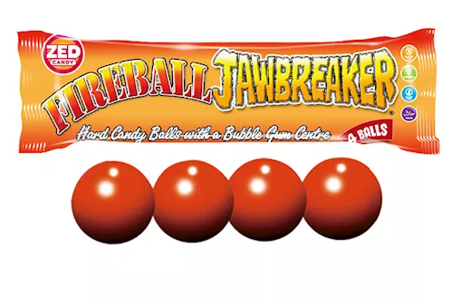 Zed snoep Jawbreaker Fireball 49g