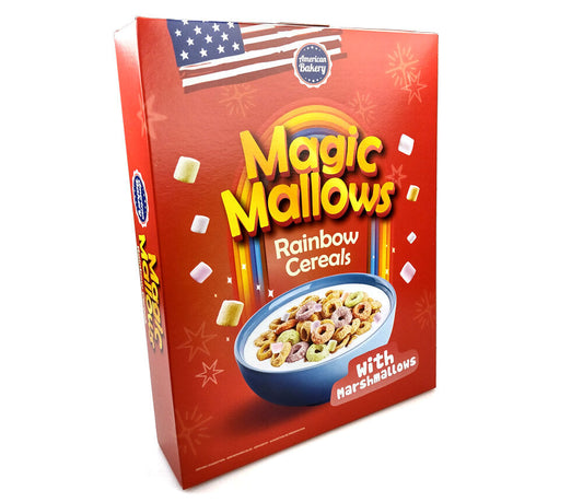 American Bakery Magic Mallows Rainbow Cereals 200g